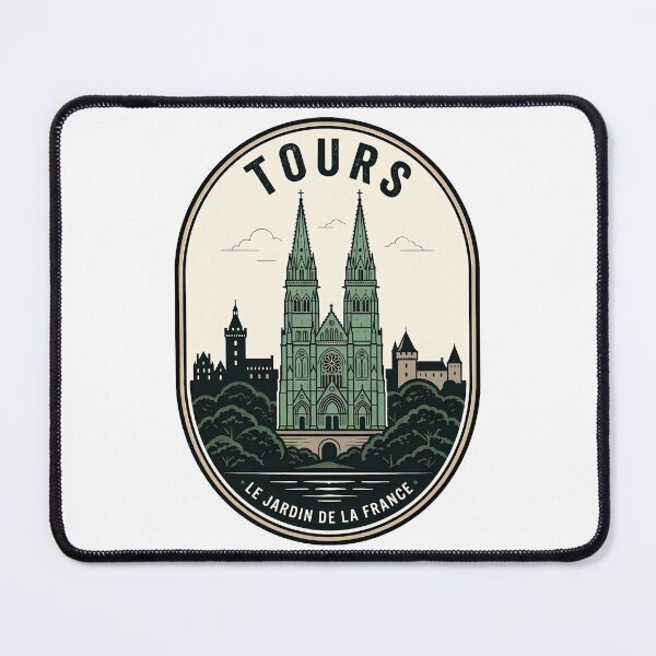 Item preview, Tours France Saint Gatien Cathedral Vintage Emblem designed and sold by k3rstman1.