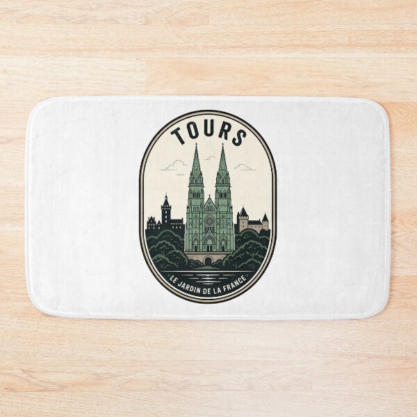 Item preview, Tours France Saint Gatien Cathedral Vintage Emblem designed and sold by k3rstman1.