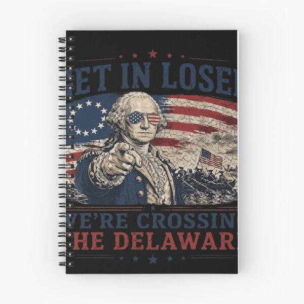 Item preview, Get In Loser We're Crossing The Delaware George Washington Meme designed and sold by haitrieuic96.