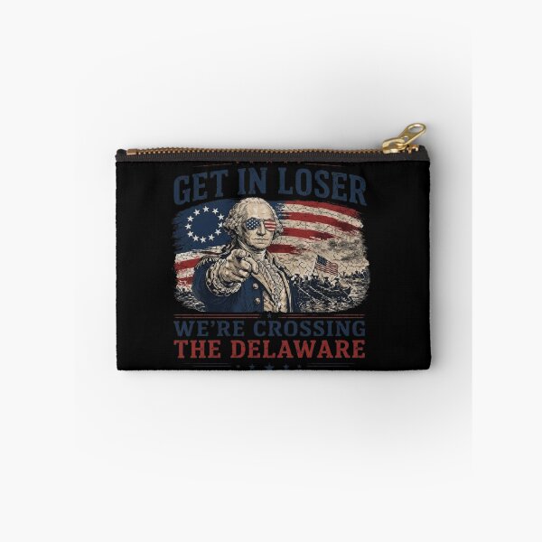 Item preview, Get In Loser We're Crossing The Delaware George Washington Meme designed and sold by haitrieuic96.