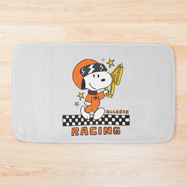Item preview, Snoopy McLarenoopy Racing Driver Checkered Flag  designed and sold by namin0305.