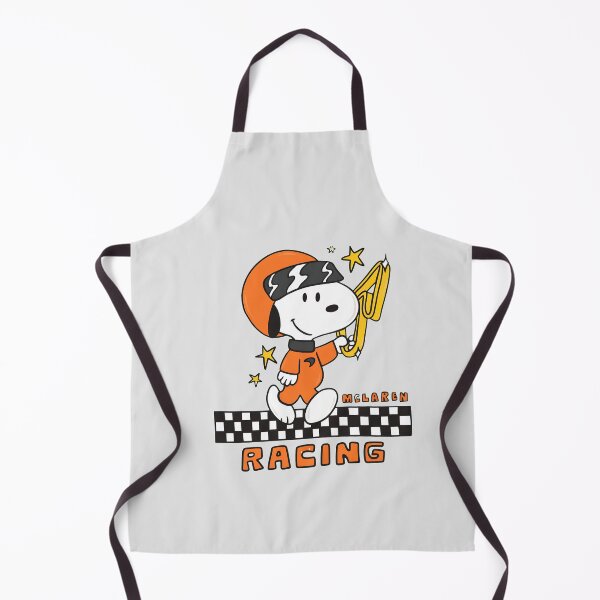 Item preview, Snoopy McLarenoopy Racing Driver Checkered Flag designed and sold by namin0305.