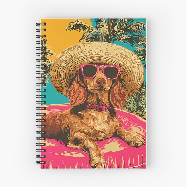 Item preview, Funny Dachshund with Sunglasses Cute Dog Tropical Pool Party  designed and sold by Littermin.