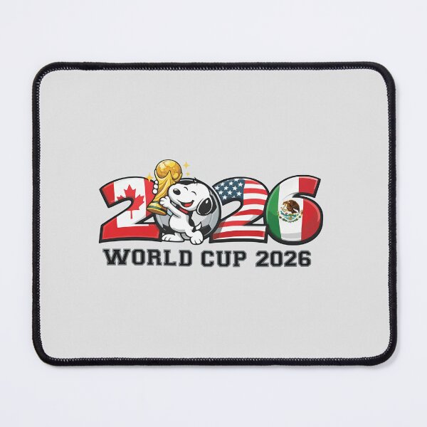 Item preview, Snoopy 2026 USA Canada Mexico Soccer Fan Tee Peanuts designed and sold by namin0305.