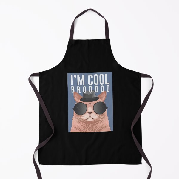 Item preview, I'm Cool Bro Cat Sunglasses Fedora Shirt designed and sold by StranHabesre51.