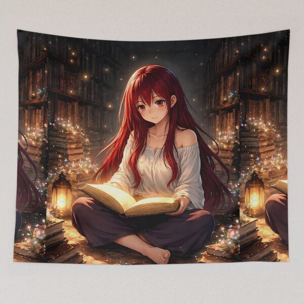 Item preview, Aka in a Hidden Library designed and sold by sigmaartstudio.