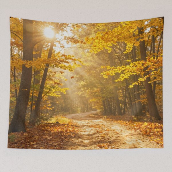 Item preview, Spring awakening or autumn in the peaceful, lonely forest designed and sold by Segasprojects.