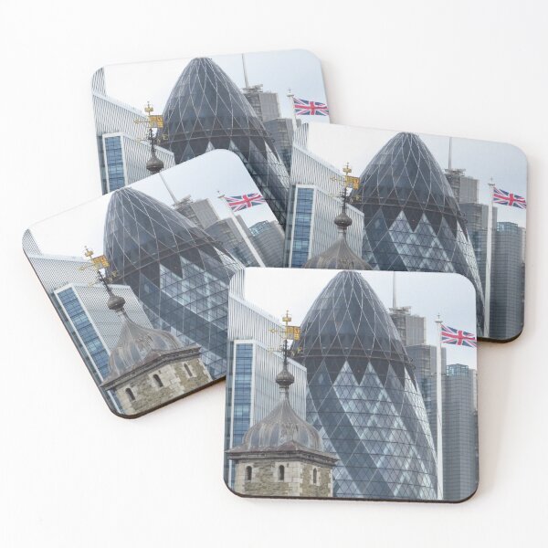 Item preview, The White Tower & The Gerkin, London designed and sold by wiggyofipswich.