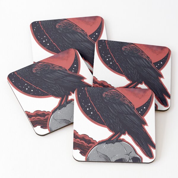 Item preview, Raven Lunar Eclipse designed and sold by IllumeInk.