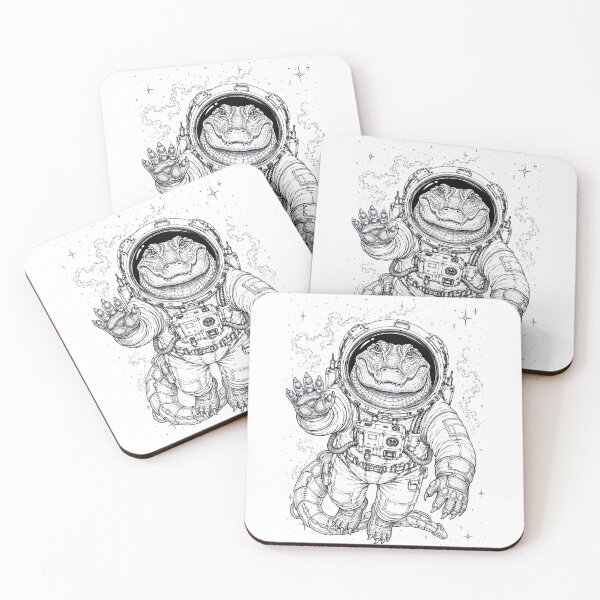 Item preview, Vintage Alligator Astronaut Animal Lover designed and sold by TerryConnells.
