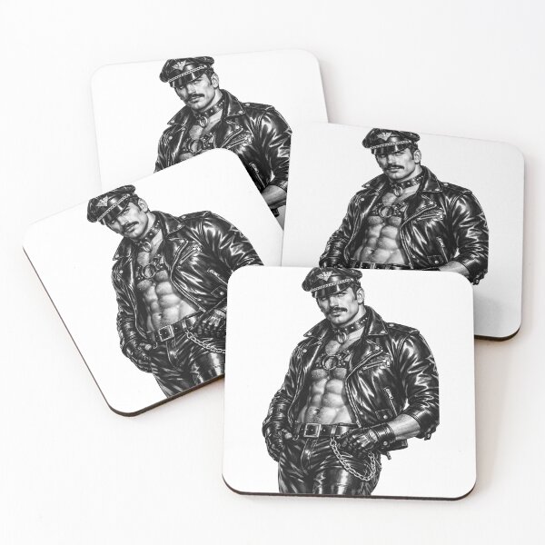 Item preview, Gay Leather Daddy Street Tough Leder Pride Graphic Design designed and sold by ItsAKinkThing.