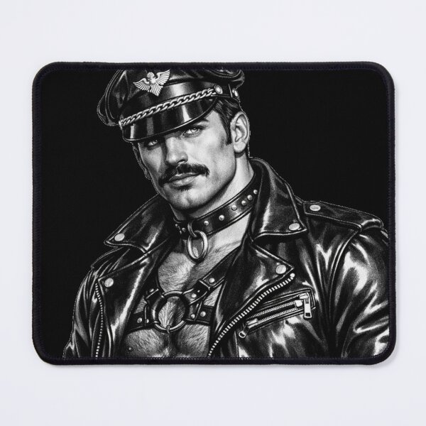 Item preview, Gay Leather Daddy Street Tough Leder Pride Graphic Design designed and sold by ItsAKinkThing.