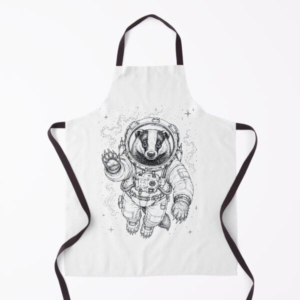 Item preview, Vintage Badger Astronaut Animal Lover designed and sold by TerryConnells.