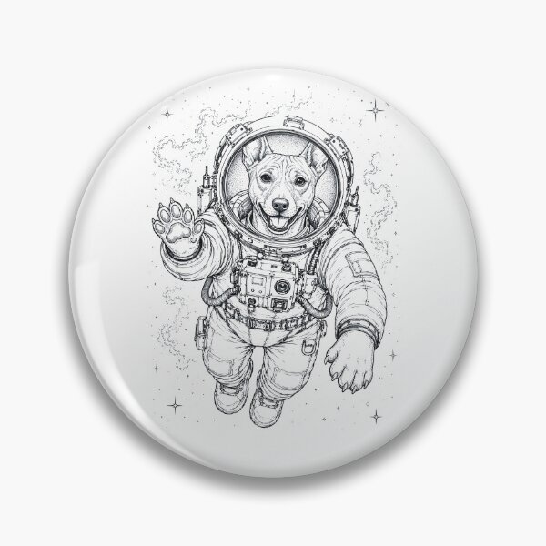Item preview, Vintage Basenji Astronaut Dog Dad Mom Lover designed and sold by TerryConnells.