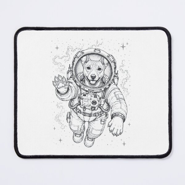 Item preview, Vintage Basenji Astronaut Dog Dad Mom Lover designed and sold by TerryConnells.