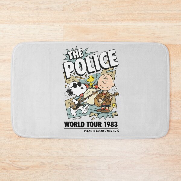 Item preview, The Police Snoopy Charlie Brown  1983 Tour designed and sold by namin0305.