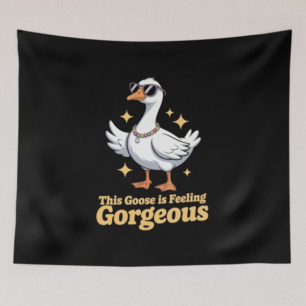 Item preview, This Goose is Feeling Gorgeous Funny Bird Lover designed and sold by SuperAndSocial.