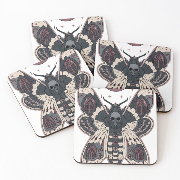 Item preview, Cat Moon Moth designed and sold by IllumeInk.