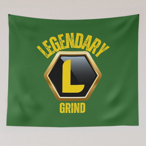 Item preview, Legendary Grind Badge | Mobile FPS Rank Inspired Sticker designed and sold by SVenterprises.
