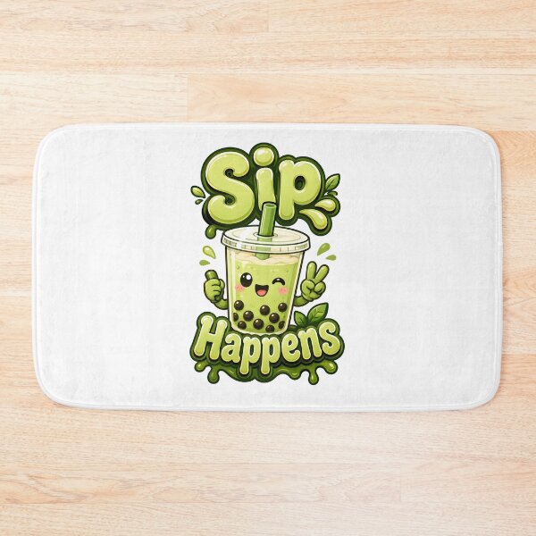 Item preview, Sip Happens Cute Kawaii Boba Tea designed and sold by Mr Lee.