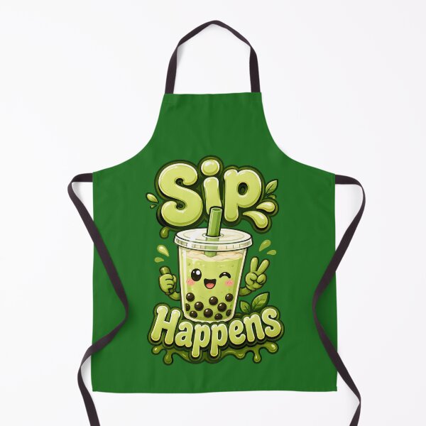 Item preview, Sip Happens Cute Kawaii Boba Tea designed and sold by Mr Lee.