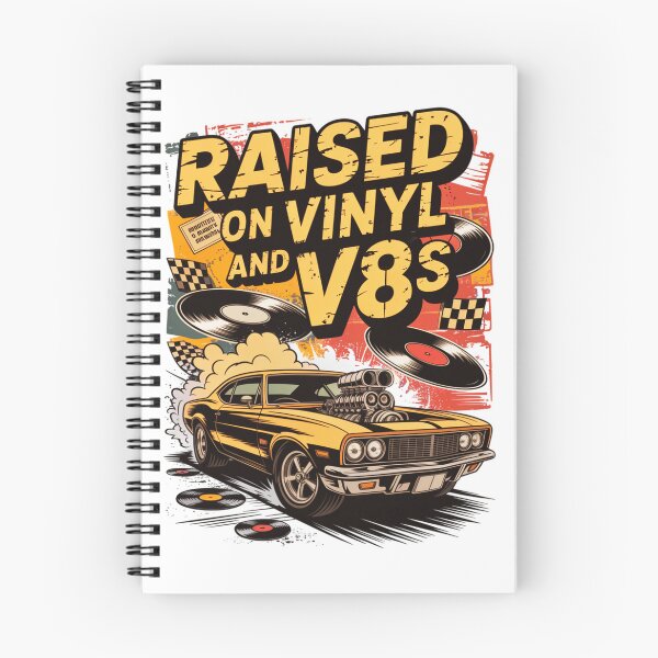 Item preview, Raised On Vinyl and V8s designed and sold by Naitsebas.