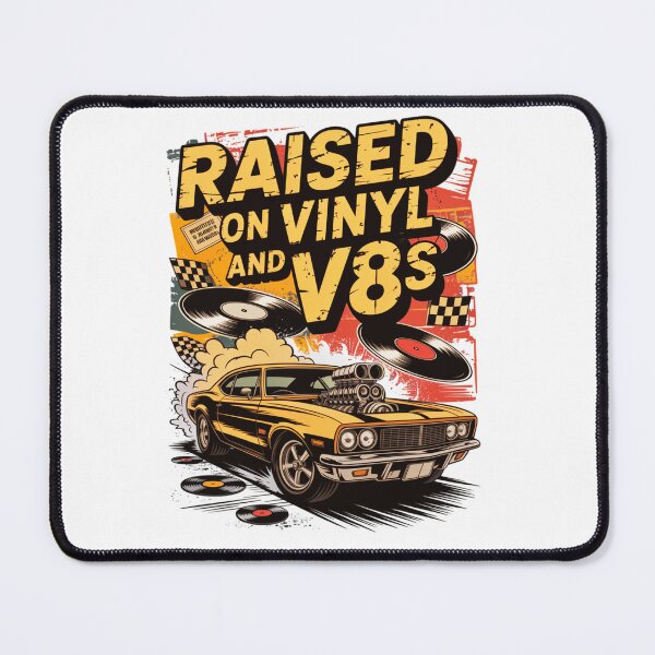 Item preview, Raised On Vinyl and V8s designed and sold by Naitsebas.