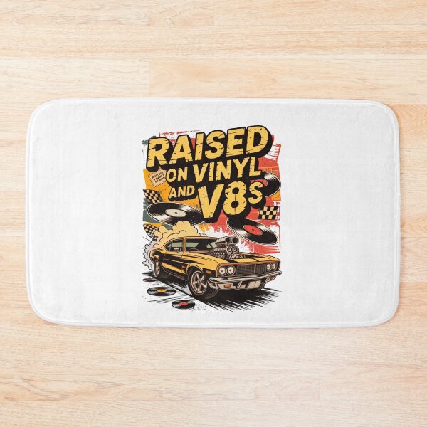Item preview, Raised On Vinyl and V8s designed and sold by Naitsebas.