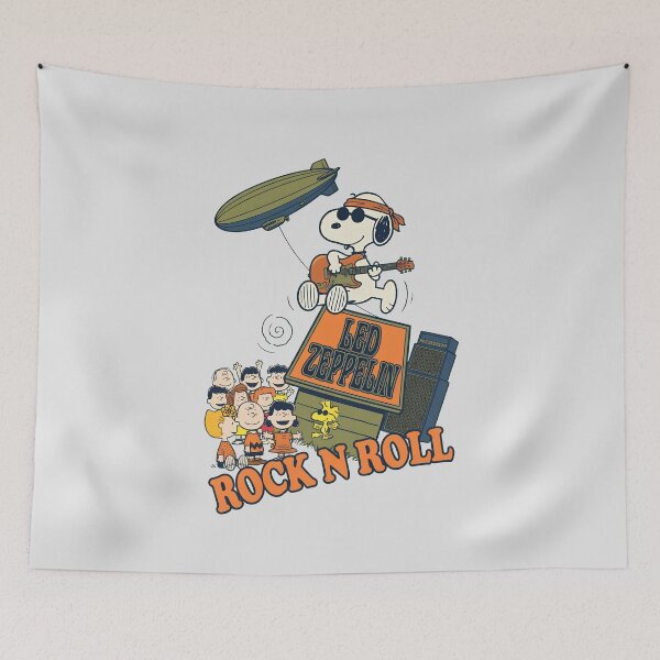 Item preview, Snoopy Rocking Out LED ZEPPELIN Concert  designed and sold by namin0305.