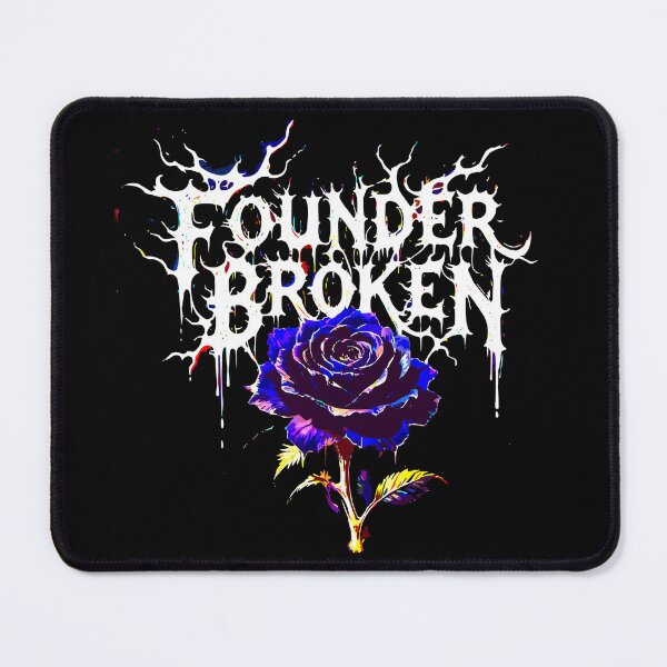 Item preview, Sounder Broken Gothic Rose Graphic T-Shirt designed and sold by VikArtStudio.