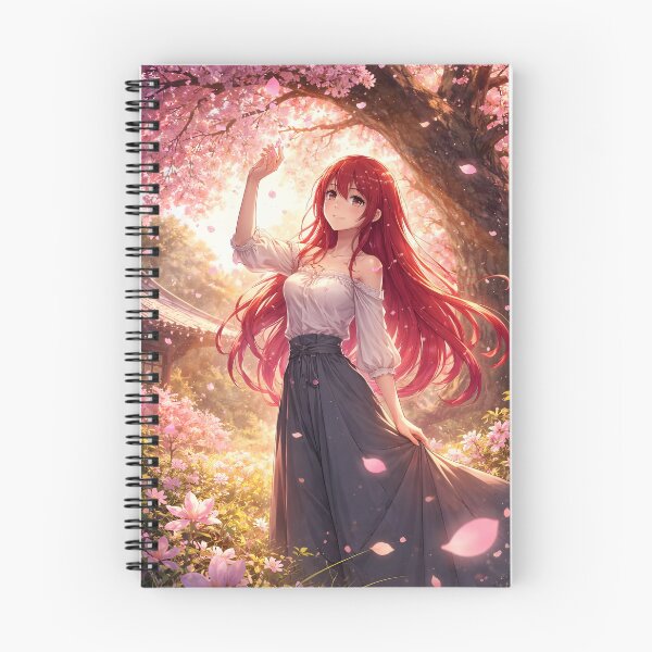 Item preview, Aka Under Cherry Blossoms designed and sold by sigmaartstudio.