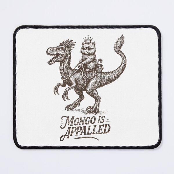 Item preview, mongo is appalled funny dinosaur meme for men women kids designed and sold by mariazin.