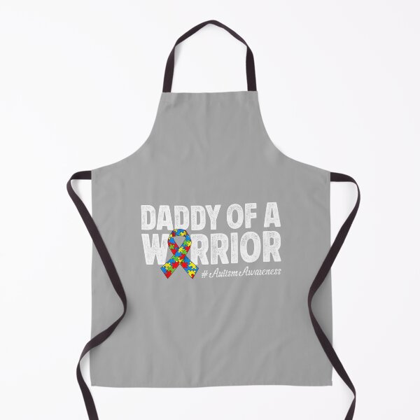 Item preview, Daddy of A Warrior Autism Awareness for Dad Proud Autism Dad designed and sold by ArleneRowe.