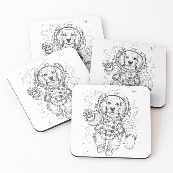Item preview, Vintage Beagle Astronaut Dog Dad Mom Lover designed and sold by TerryConnells.