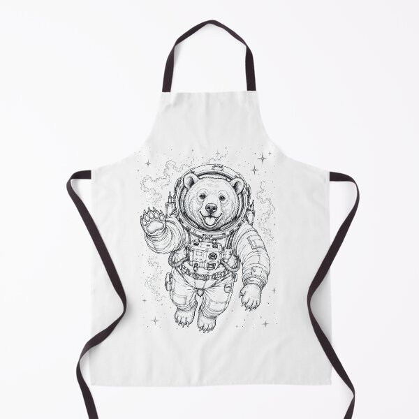 Item preview, Vintage Bear Astronaut Animal Lover designed and sold by TerryConnells.