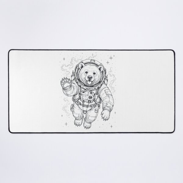 Item preview, Vintage Bear Astronaut Animal Lover designed and sold by TerryConnells.