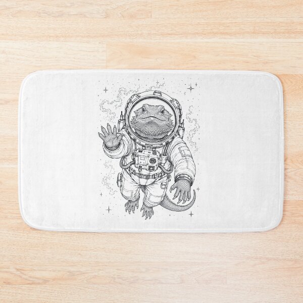 Item preview, Vintage Bearded Dragon Astronaut Animal Lover designed and sold by TerryConnells.