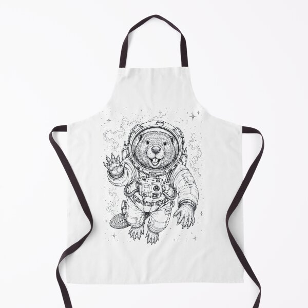 Item preview, Vintage Beaver Astronaut Animal Lover designed and sold by TerryConnells.