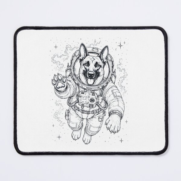 Item preview, Vintage Belgian Malinois Astronaut Dog Dad Mom Lover designed and sold by TerryConnells.