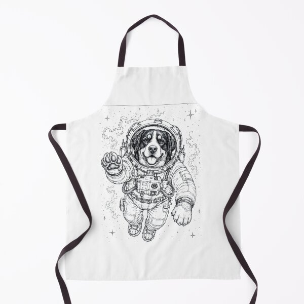 Item preview, Vintage Bernese Mountain Dog Astronaut Dog Dad Mom Lover designed and sold by TerryConnells.