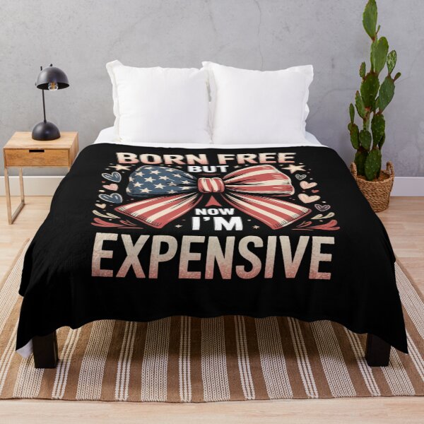 Item preview, But Now I'm Expensive 4th of July Patriotic designed and sold by sailorjessiArt.