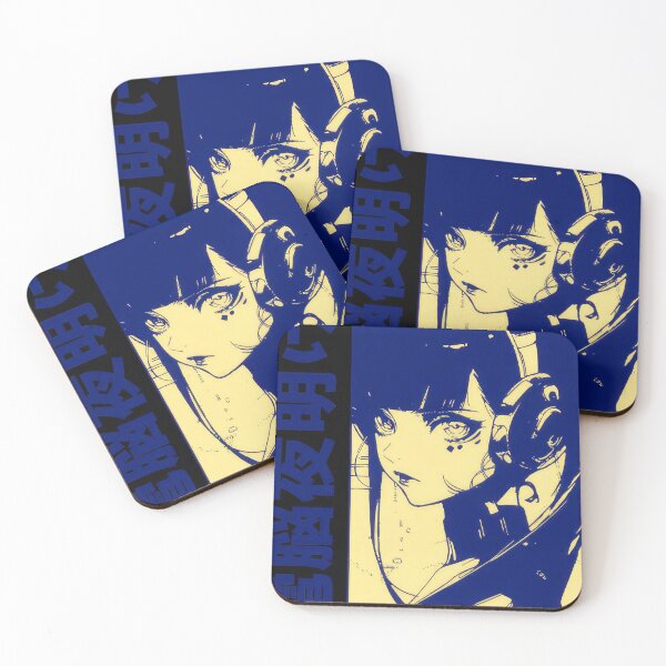Item preview, Vaporwave Cyberpunk Japanese Manga Girl Black and White #872 designed and sold by mika-gallery.