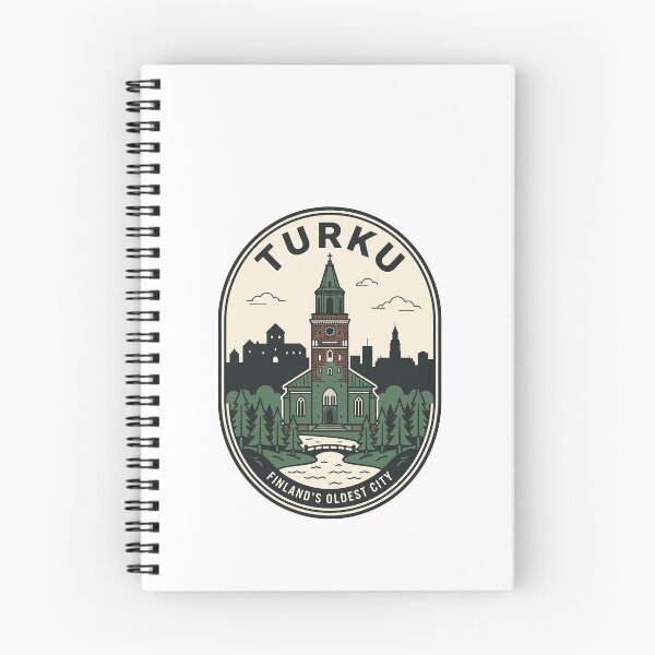 Item preview, Vintage Turku Finland Travel Badge Oldest City designed and sold by k3rstman1.