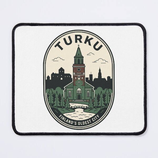Item preview, Vintage Turku Finland Travel Badge Oldest City designed and sold by k3rstman1.