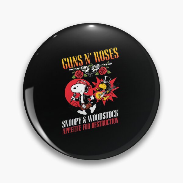 Item preview, Snoopy Woodstock GNR Guns N Roses designed and sold by TobiMagas.