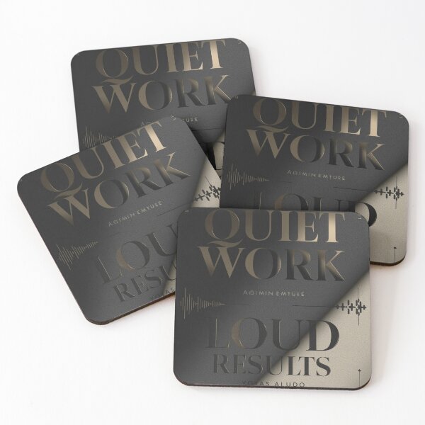 Item preview, Quiet Discipline Loud Results | Motivation Mindset Design designed and sold by guchieworldcollection.