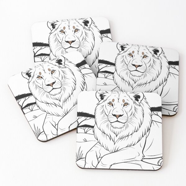 Item preview, Tiger (black and white) designed and sold by angelicamstore.