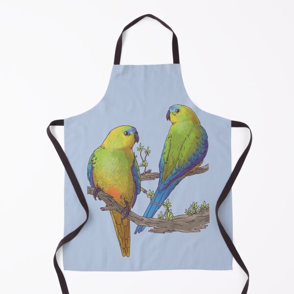 Item preview, 2 OBPs blue apron designed and sold by Friends of OBP.