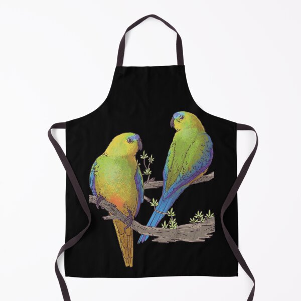 Item preview, 2 OBPs black apron designed and sold by Friends of OBP.