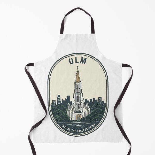 Item preview, Ulm Minster Germany Retro Travel Badge designed and sold by k3rstman1.